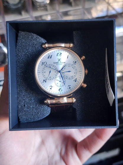 DANIEL KLEIN genuine leather