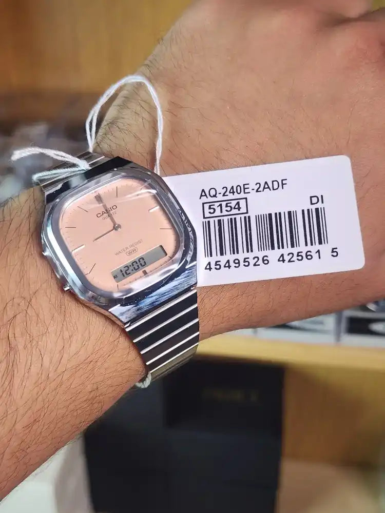 Casio AQ 240E light orange