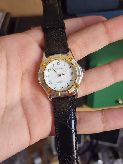 Thermidor black croco vintage