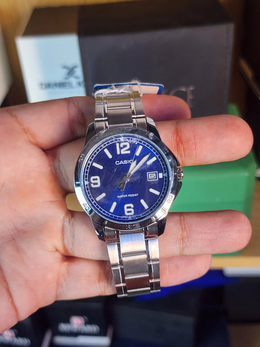 CASIO mtp v004 blue