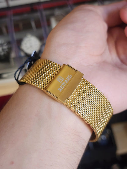 Reward full gold chronograph
