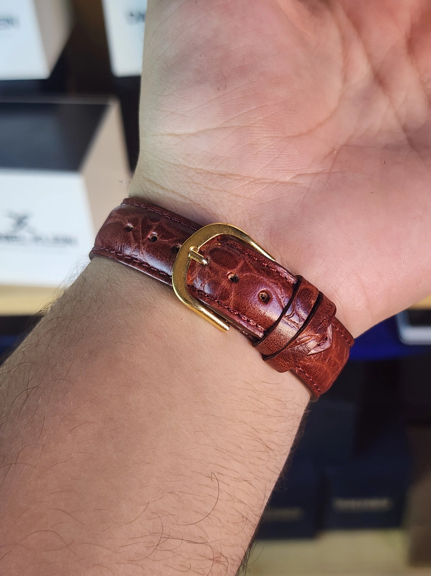Thermidor croco leather unisex