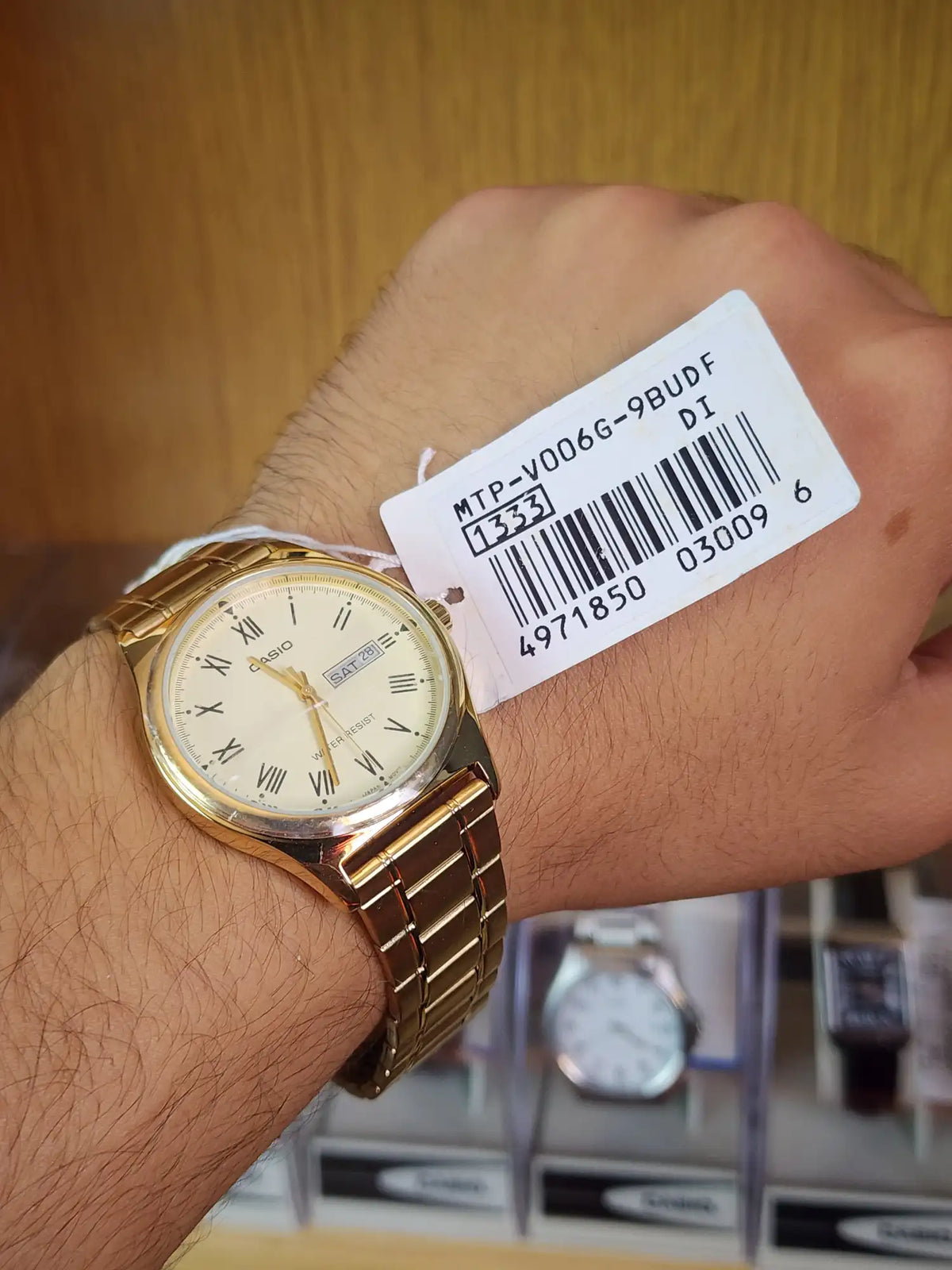 Casio mtp v006 full gold