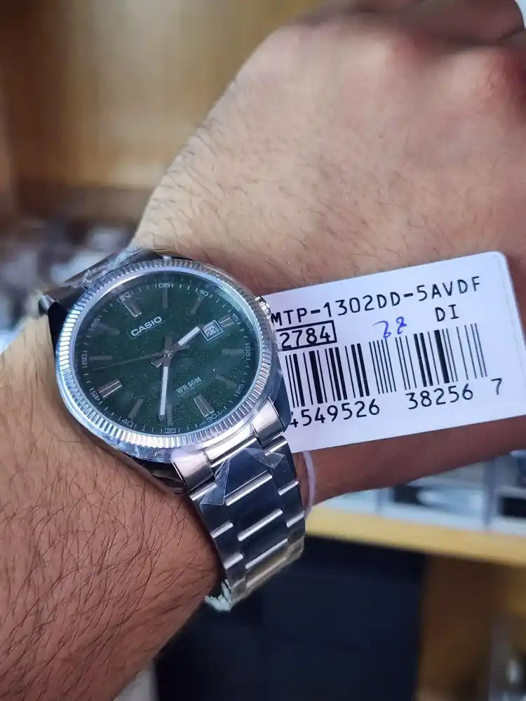 Casio mtp 1302 green rain