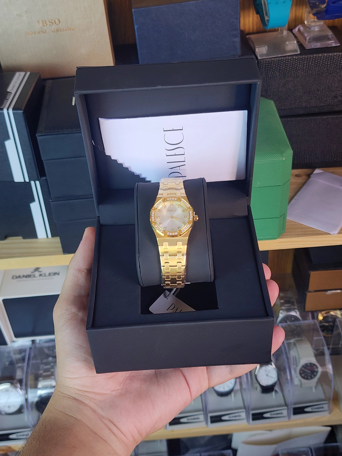 PALESCE women gold pepite