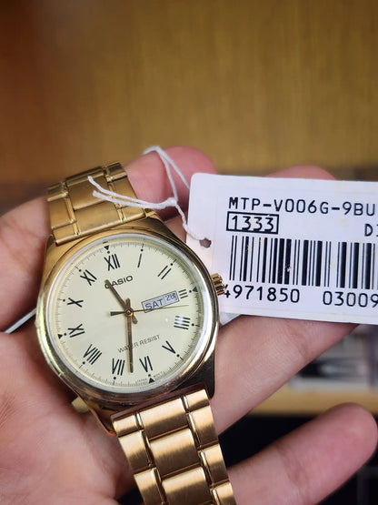 Casio mtp v006 full gold