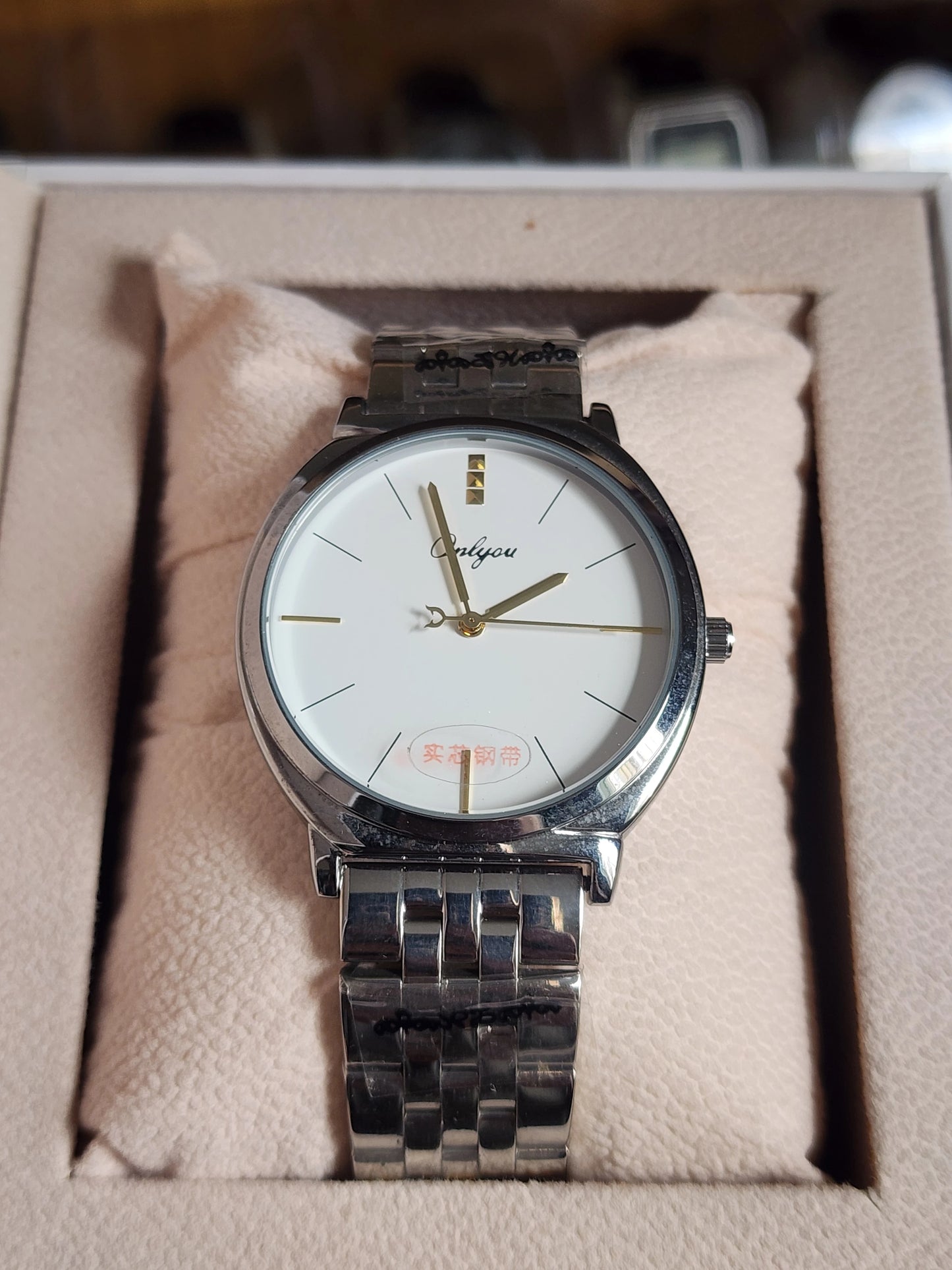 Onlyou slim design full silver