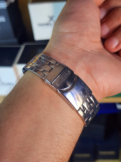 Swatch original irony chocolate dial