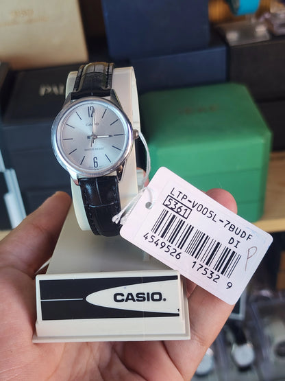 Casio women LTP v005 black