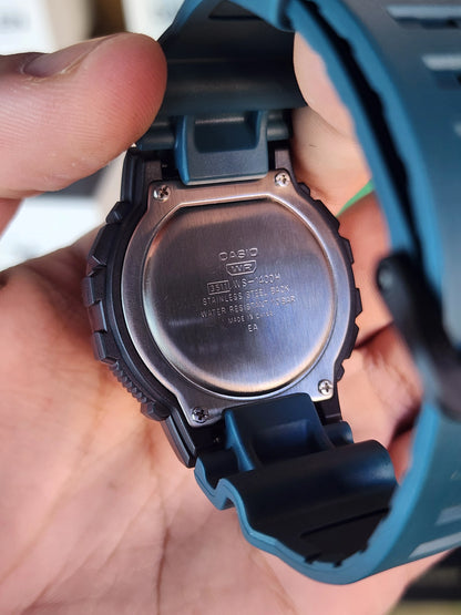 Casio WS 1400 neon strap