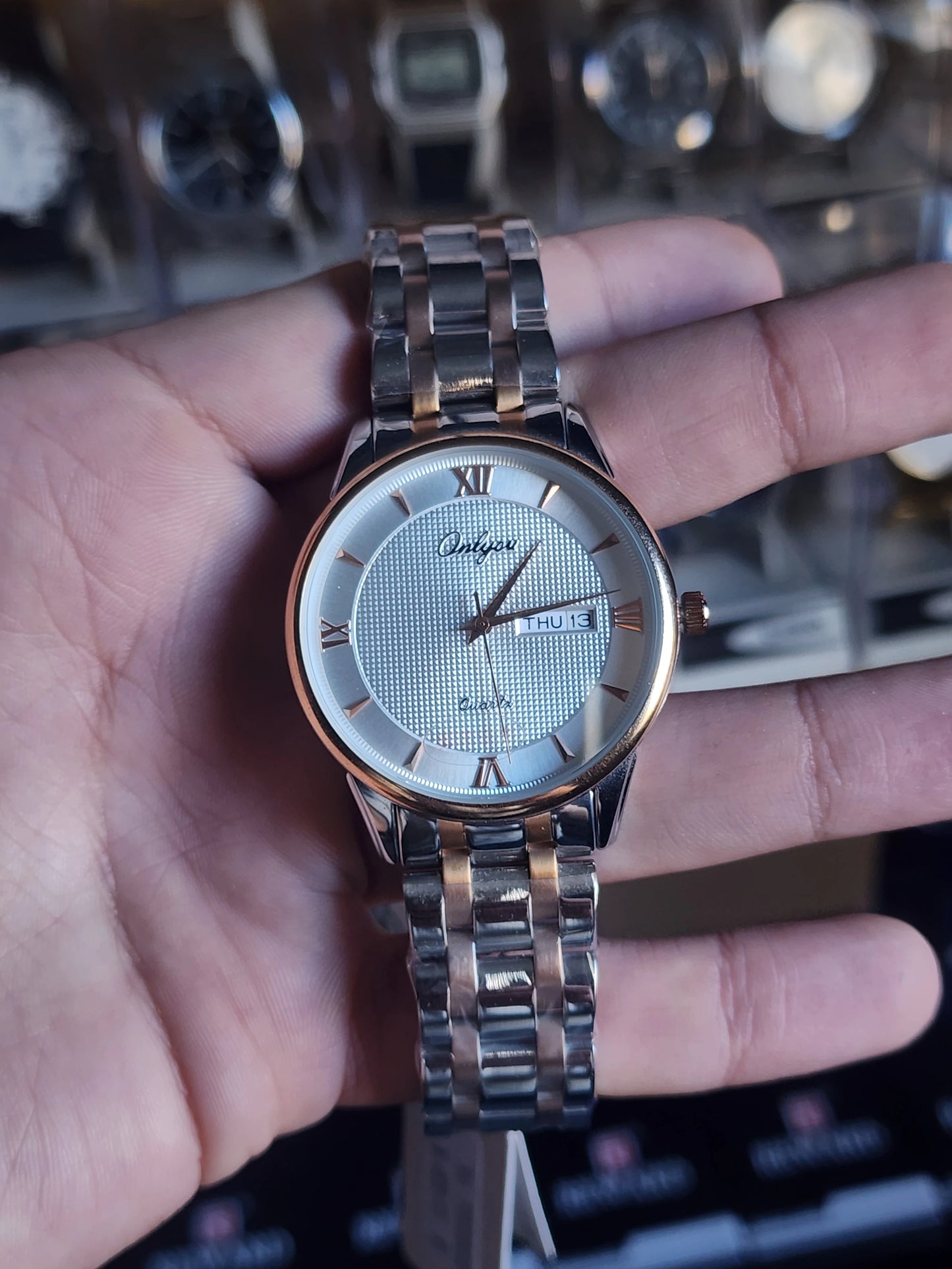 Onlyou two tone daydate