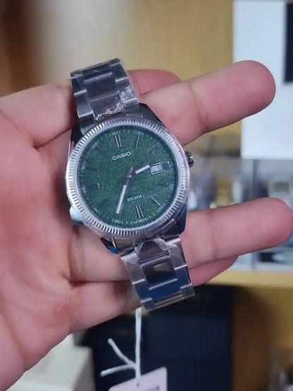 Casio mtp 1302 green rain
