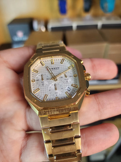 Curren square gold