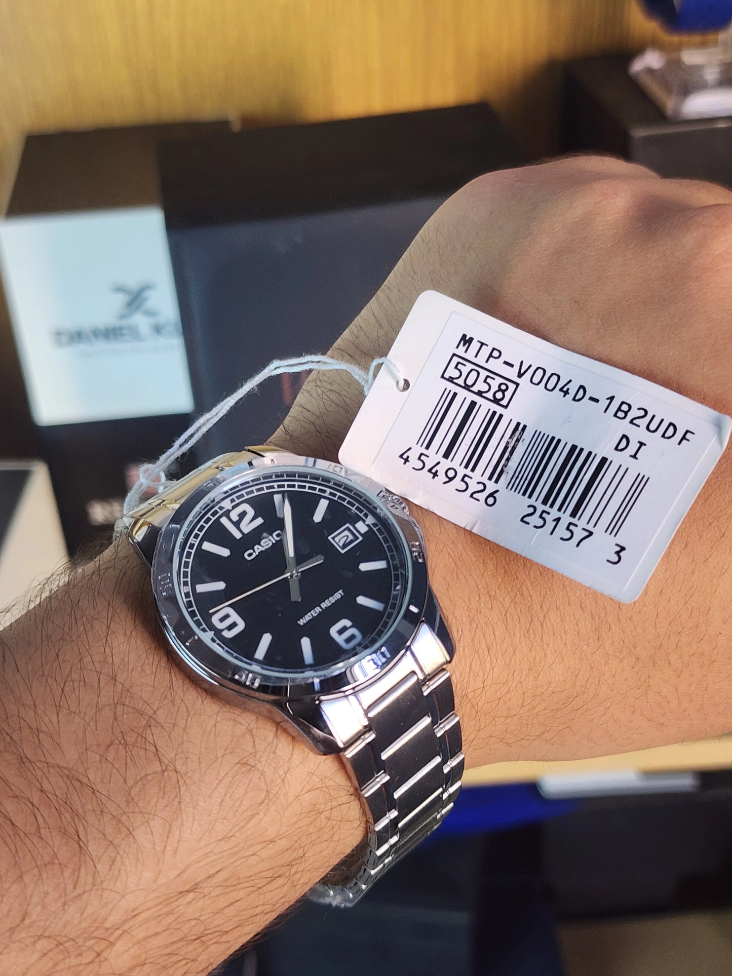 Casio mtp v004 black