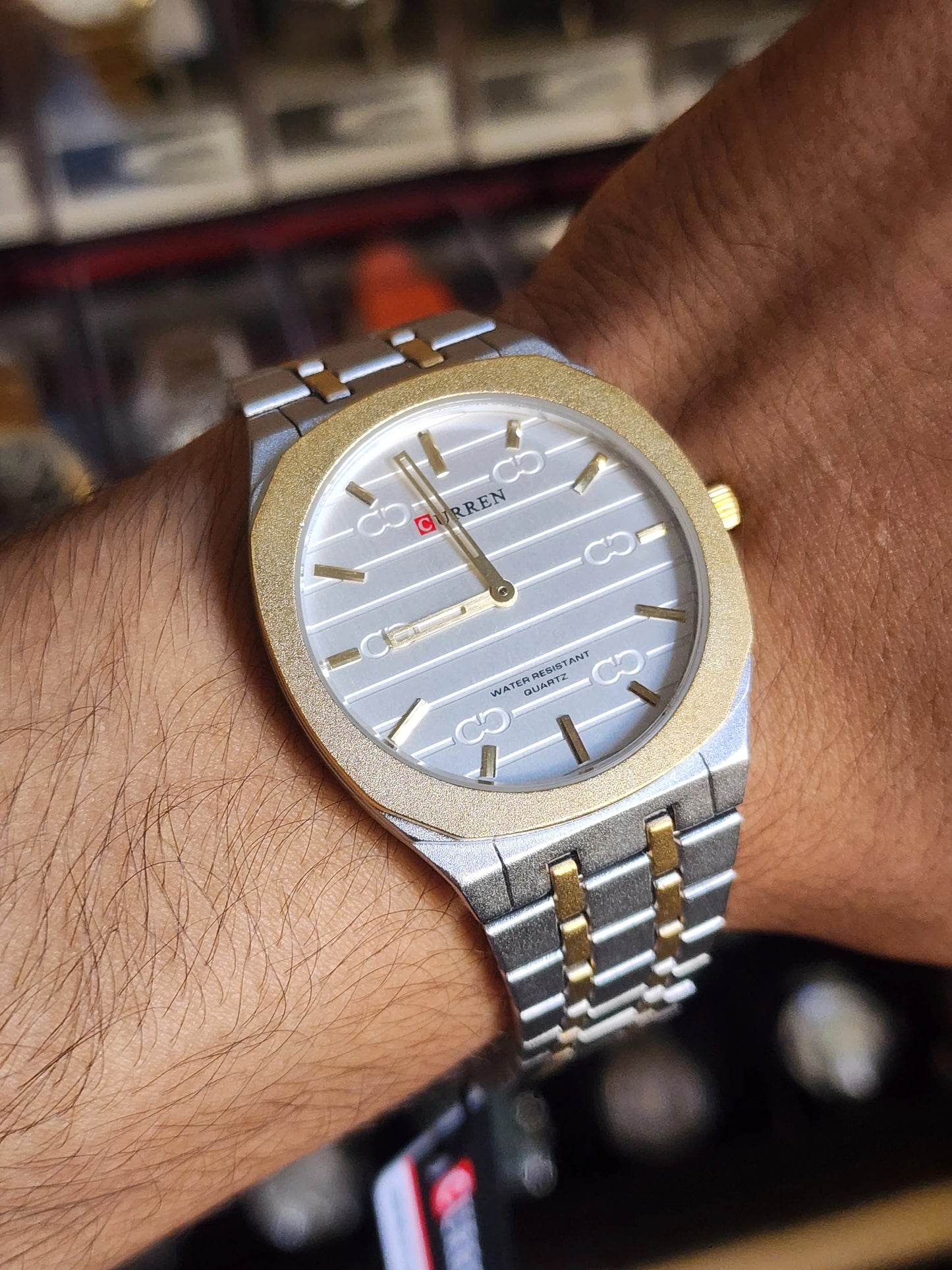 Curren vintage two tone