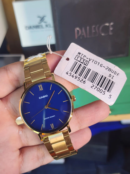Casio mtp v1016 blue dial