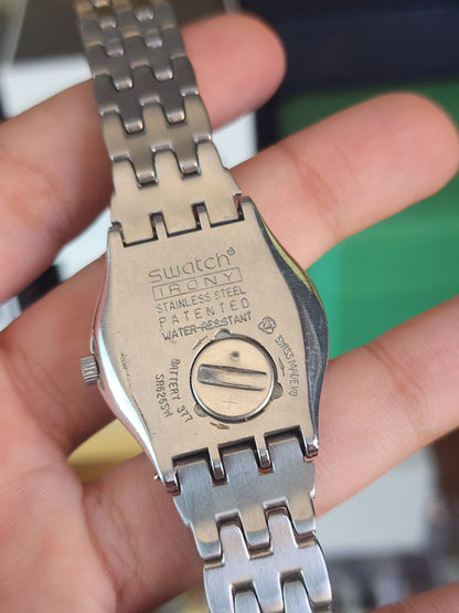 Swatch women diamond bezel