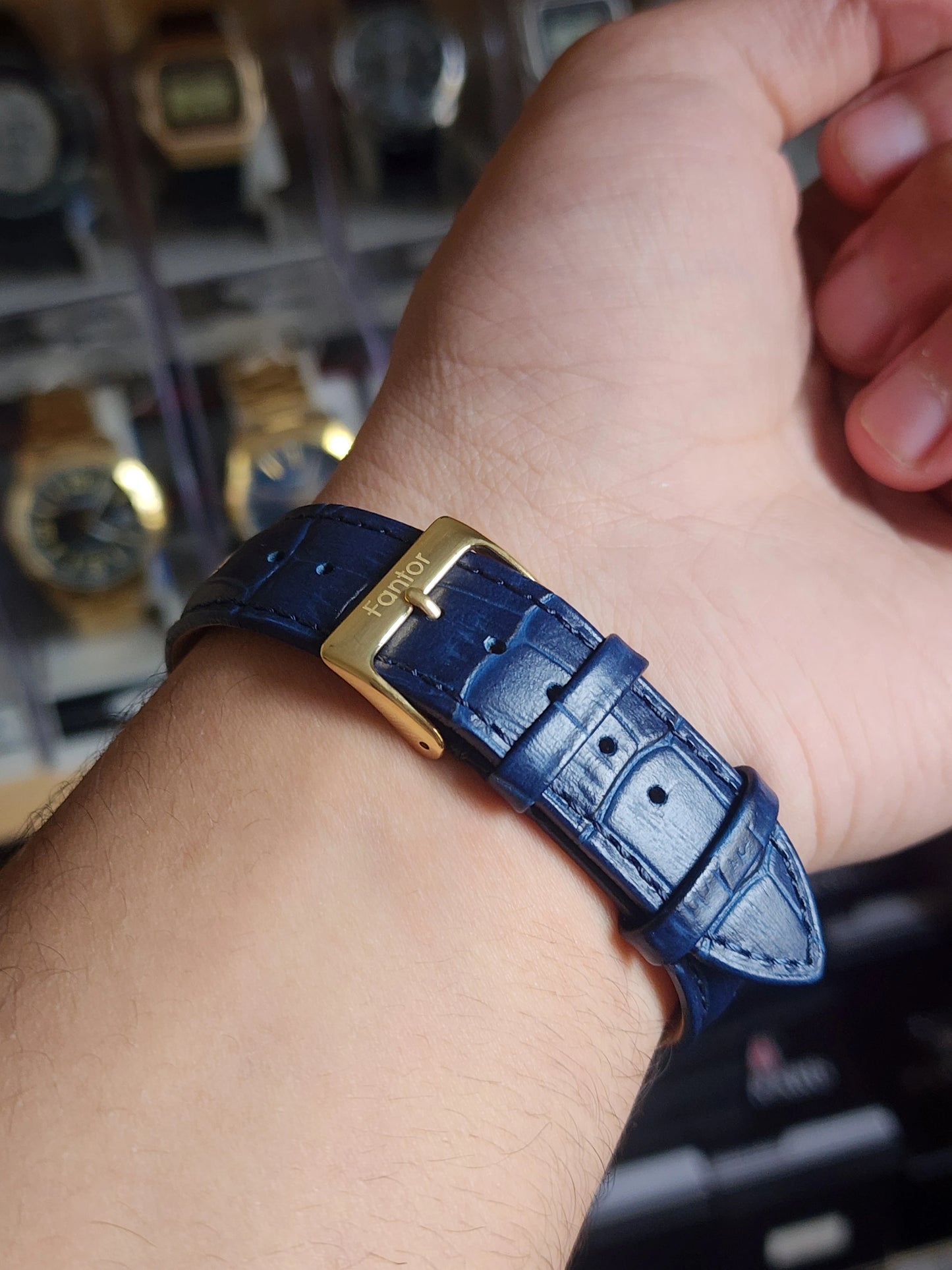 Fantor blue chrono