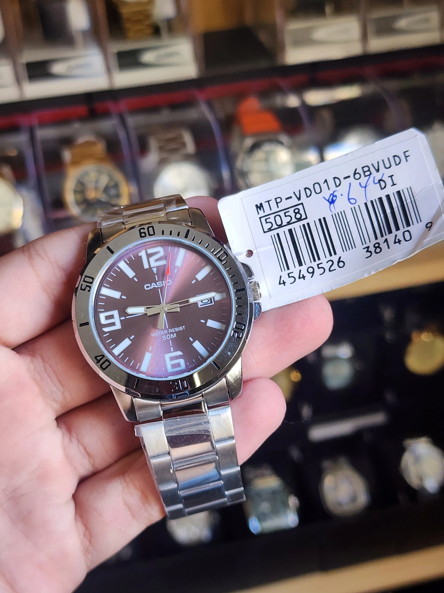 Casio mtp vd01 cerises