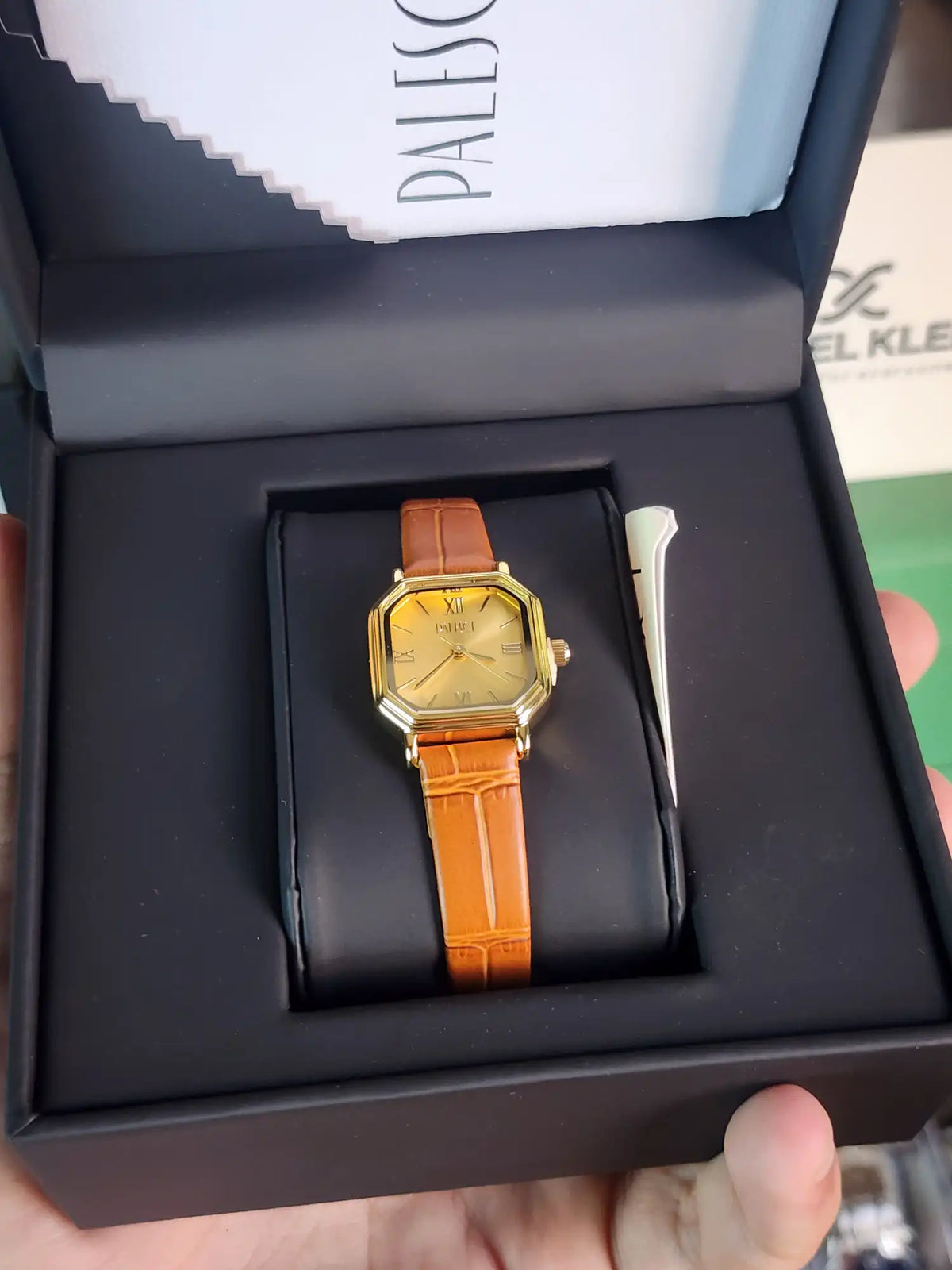 Palesce women vintage brown leather