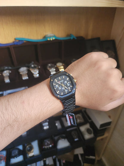 Curren carree full black
