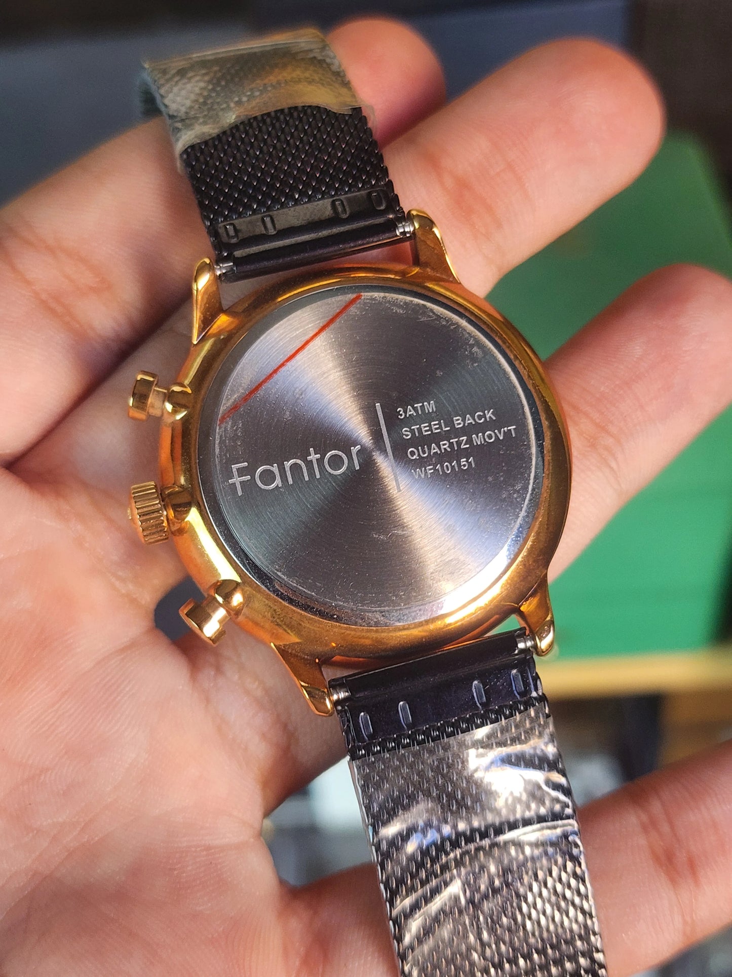Fantor original full black gold case