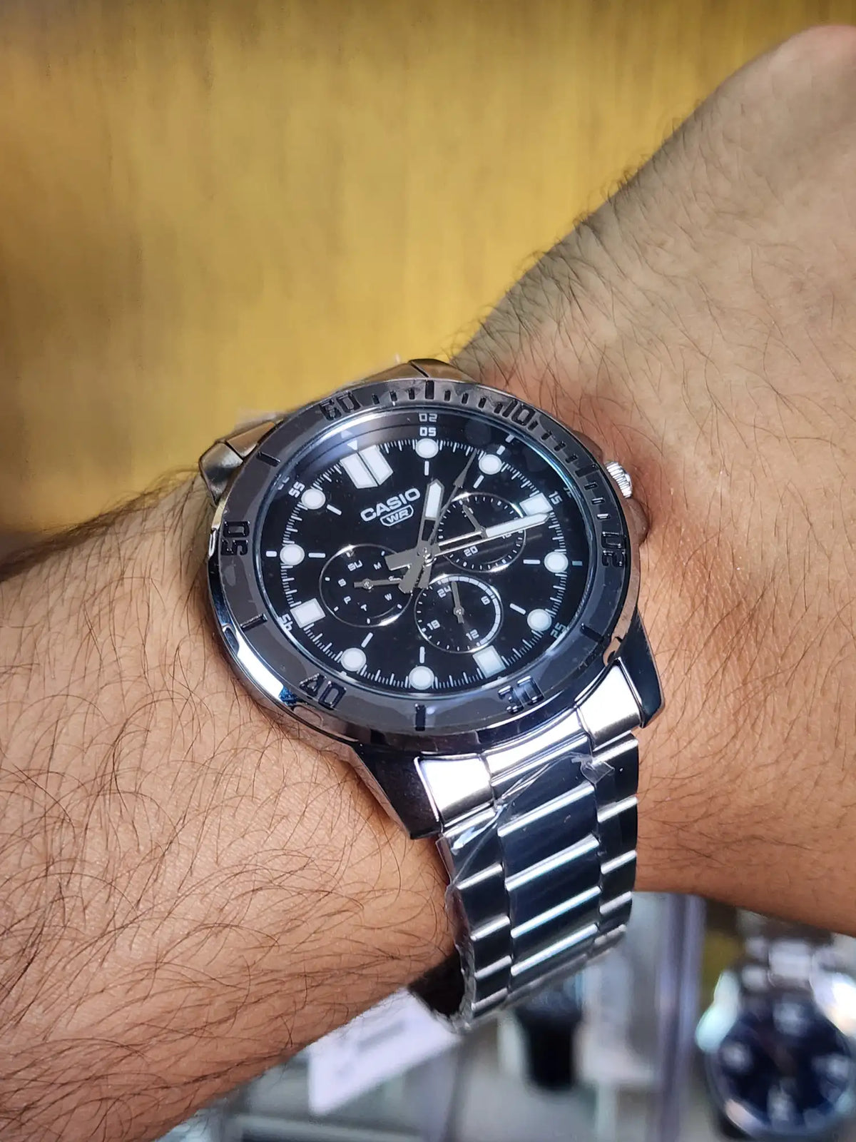 Casio MTP VD300 black dial