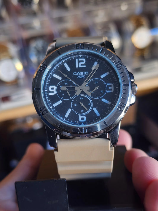 Casio MTP VD300 chronograph