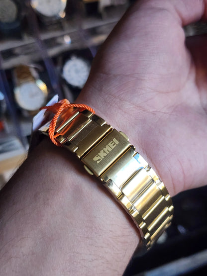 Skmei QIBLA full gold