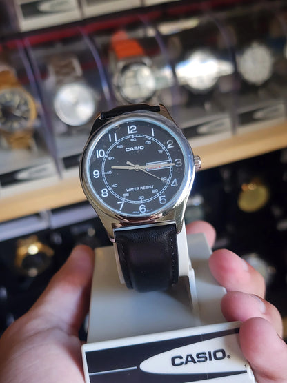 Casio leather mtp 006