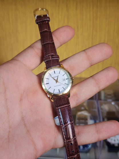 Casio women LTP v004 leather