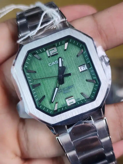 Casio mtp b195 green square