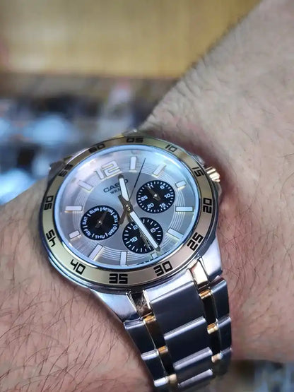 Casio two tone mtp 1300 sg