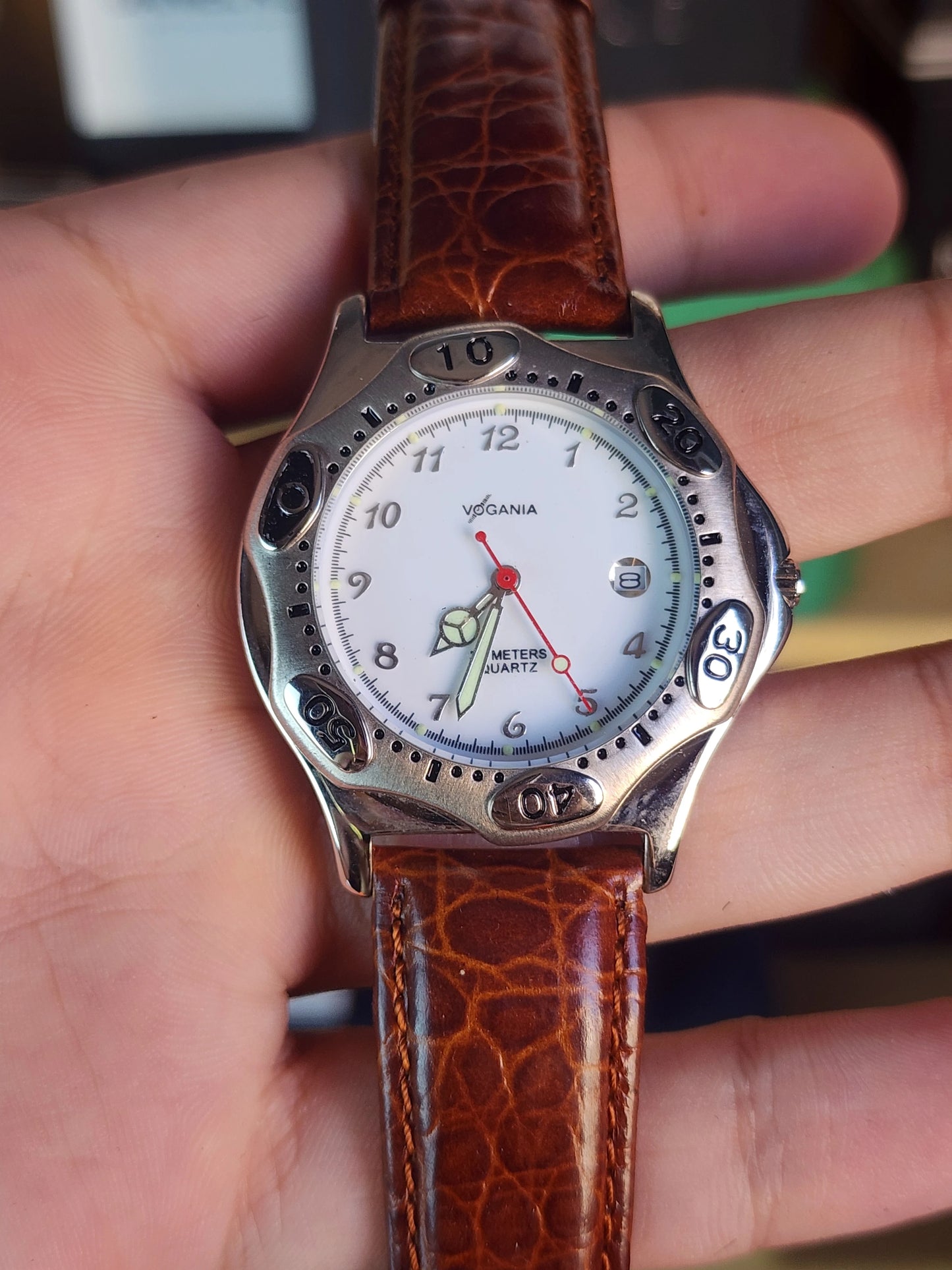 Vogania original croco leather