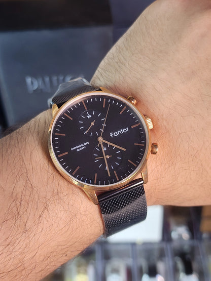Fantor original full black gold case