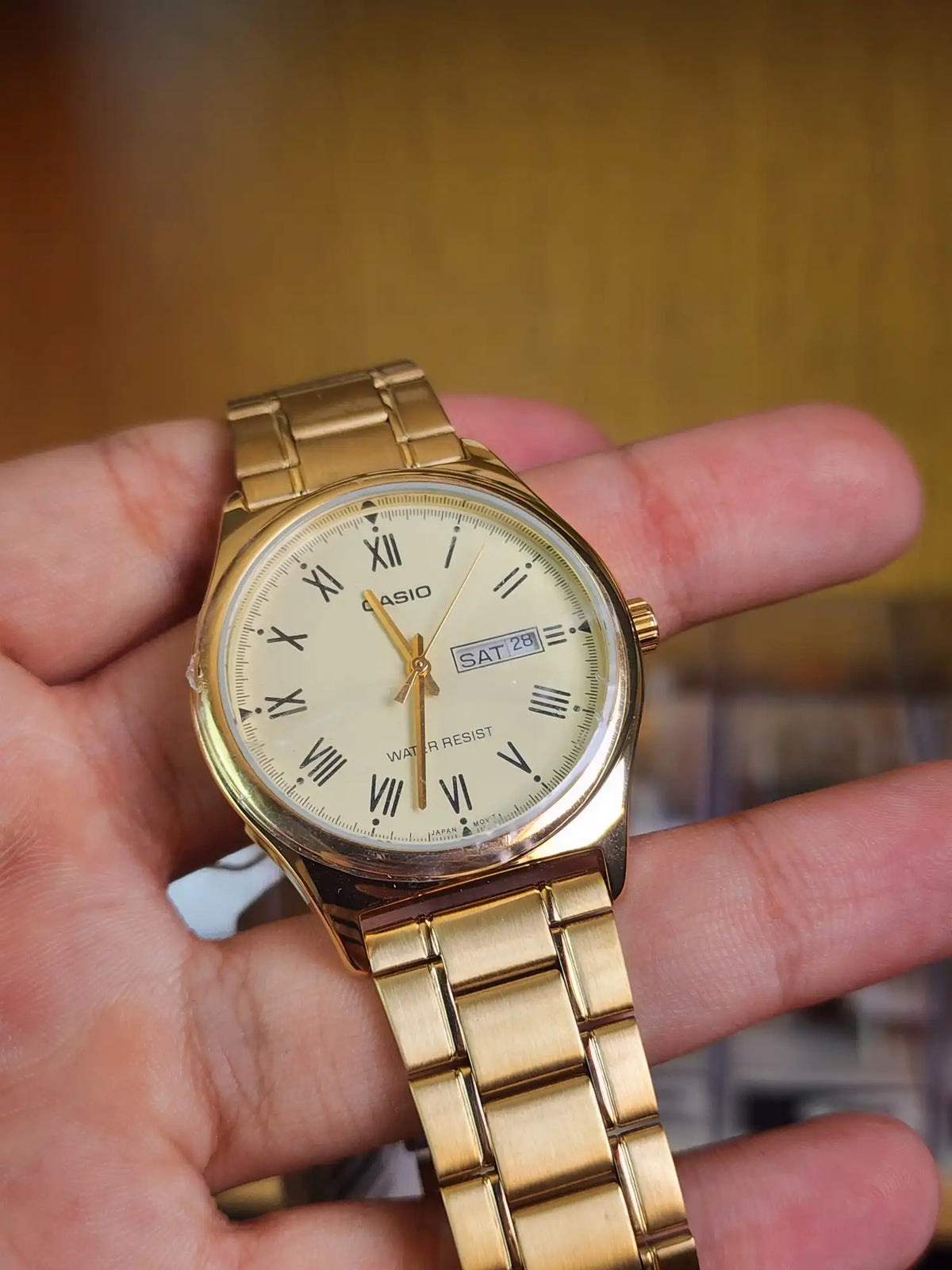 Casio mtp v006 full gold
