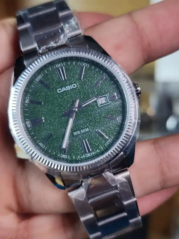Casio mtp 1302 green rain