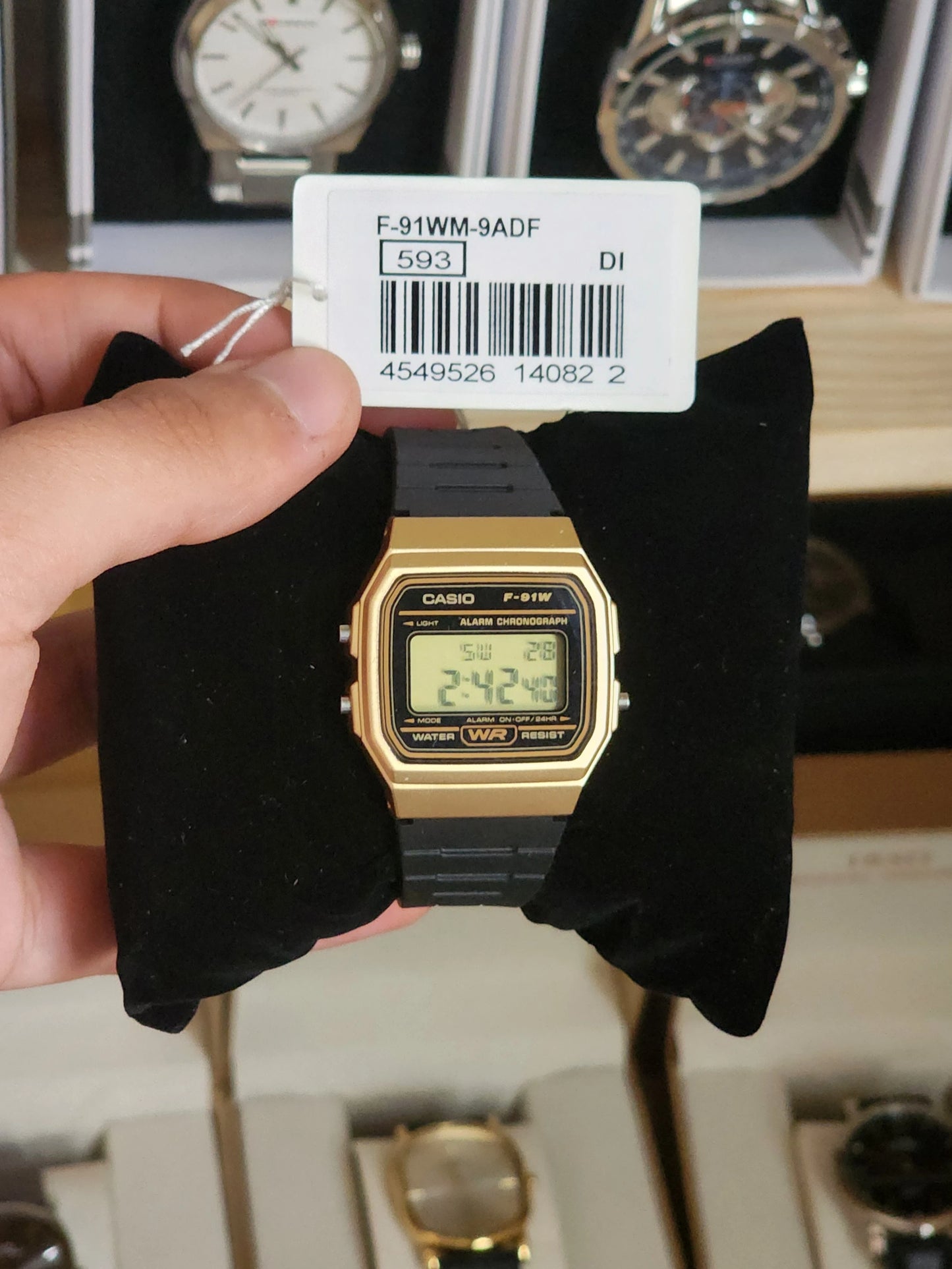 CASIO vintage elctronique silicone strap original
