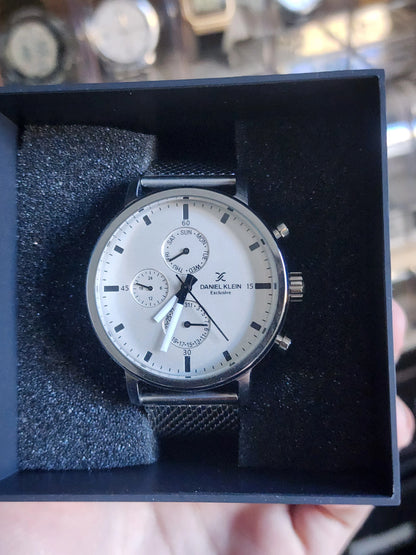 DANIEL KLEIN full silver DK 12