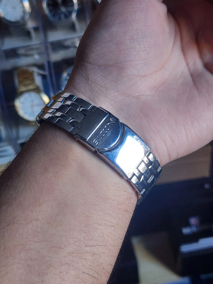 Swatch blue dial irony