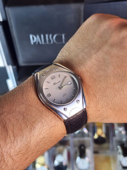 Thermidor ovale brown leather