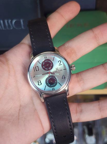 Daniel klein leather cherry eyes