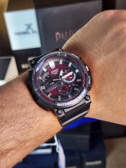Casio mtp 200H cherry chess dial