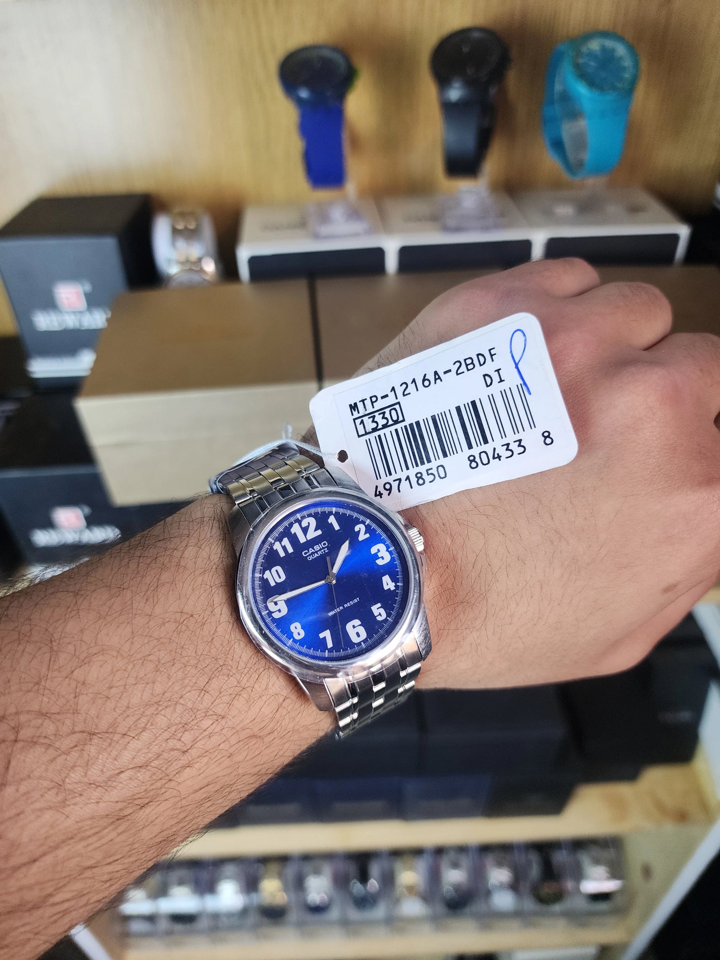 Casio mtp 1216 blue