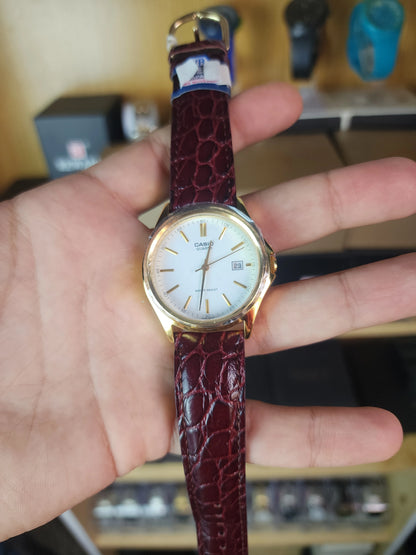 Casio MTP 1183Q vintage croco
