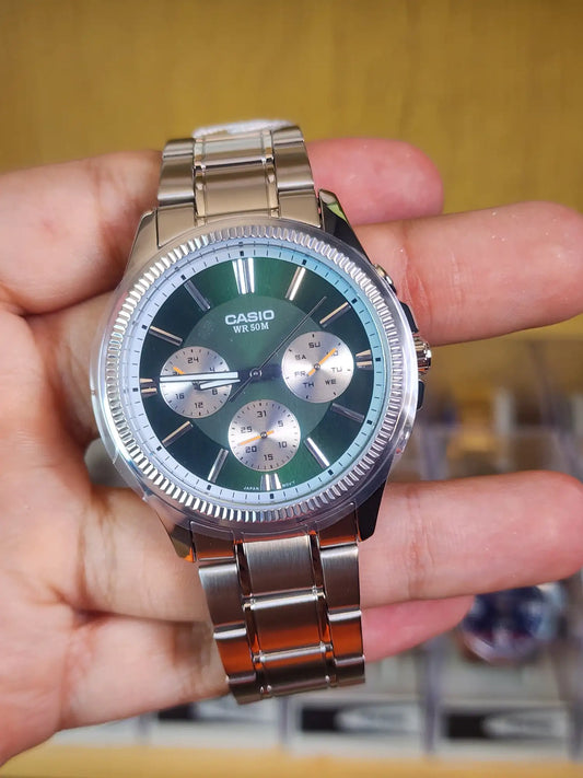 Casio MTP 1375D green