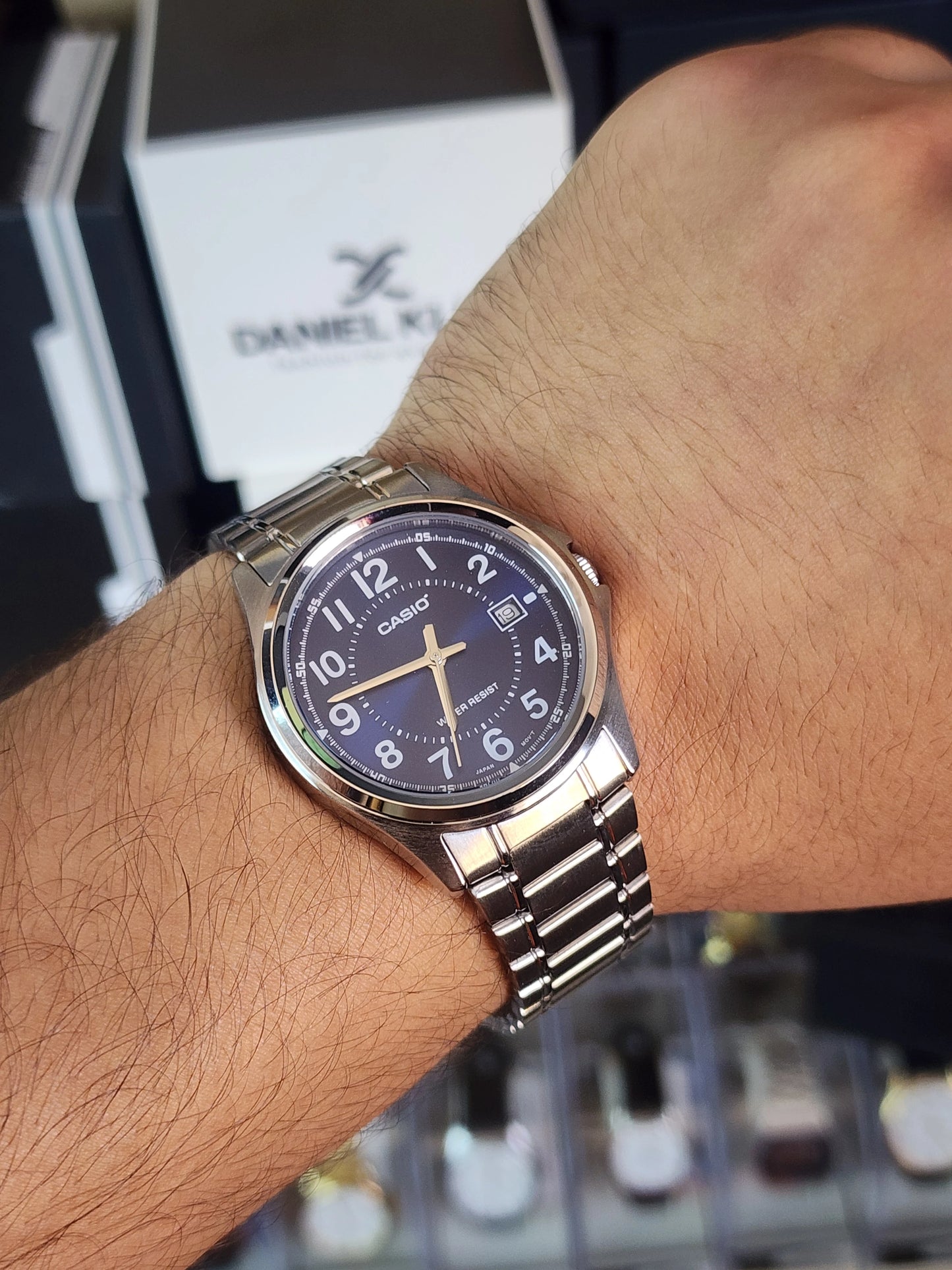 Casio MTP 1401 blue